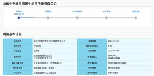 濟南魯企喜獲科創(chuàng)板受理 2022年上半年基礎軟件服務領域迎來新突破